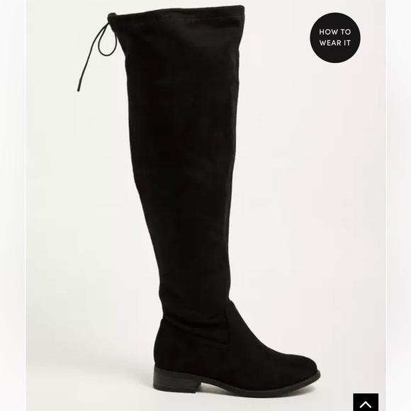 Stretch Flat over the Knee Boot (ww) - Picture 3 of 3